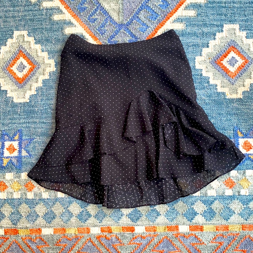 Club Monaco Mini Ruffle Skirt